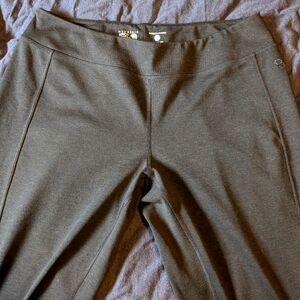 XL Mountain Hardwear Black Wool Blend Bootcut Pants